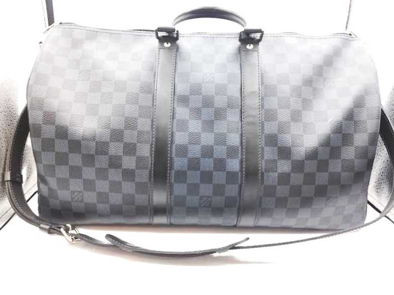 ルイヴィトン買取 キーポル バンドリエール45 ダミエコバルト N41349